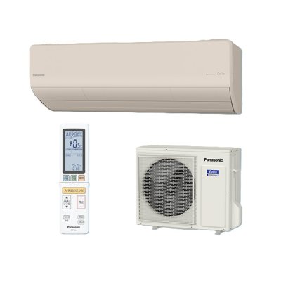 画像1: パナソニック CS-566DHX2-C エアコン 18畳 ルームエアコン HXシリーズ エオリア ナノイーX 単相200V 18畳程度 ノーブルベージュ (CS-565DHX2-Wの後継品)