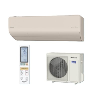 画像1: パナソニック CS-636DHX2-C エアコン 20畳 ルームエアコン HXシリーズ エオリア ナノイーX 単相200V 20畳程度 ノーブルベージュ (CS-635DHX2-Cの後継品)