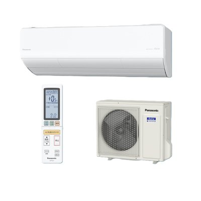 画像1: パナソニック CS-806DHX2-W エアコン 26畳 ルームエアコン HXシリーズ エオリア ナノイーX 単相200V 26畳程度 クリスタルホワイト (CS-805DHX2-Wの後継品)