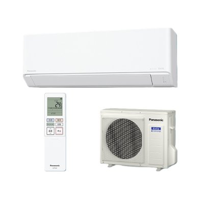 画像1: パナソニック CS-226DC-W エアコン 6畳 ルームエアコン Cシリーズ エオリア ナノイーX 単相100V 6畳程度 クリスタルホワイト