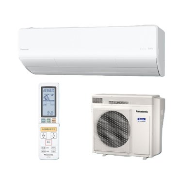 画像1: パナソニック CS-566DLV2-W エアコン 18畳 ルームエアコン LVシリーズ エオリア ナノイーX 単相200V 18畳程度 クリスタルホワイト