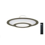 大光電機(DAIKO) DCL-42319 シーリング 10畳 調色調光 LED内蔵 プルレス リモコン付 グレー