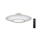 大光電機(DAIKO) DCL-42315 シーリング 8畳 調色調光 LED内蔵 プルレス リモコン付 ホワイト ♭