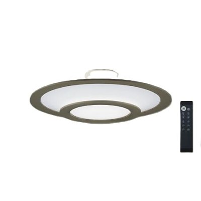 画像1: 大光電機(DAIKO) DCL-42318 シーリング 8畳 調色調光 LED内蔵 プルレス リモコン付 グレー