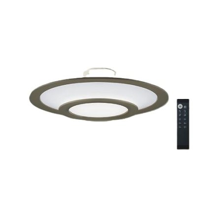 画像1: 大光電機(DAIKO) DCL-42317 シーリング 6畳 調色調光 LED内蔵 プルレス リモコン付 グレー