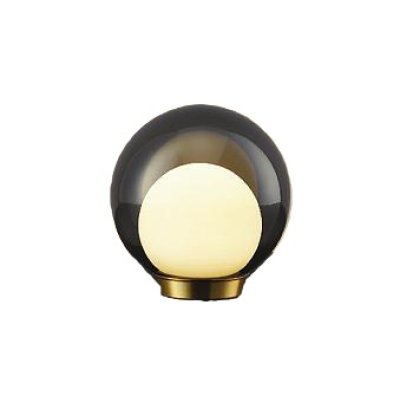 画像1: 大光電機(DAIKO) DST-42246Y スタンド 非調光 電球色 LED ランプ付 スモーク