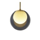 大光電機(DAIKO) DPN-42233Y ペンダント 非調光 電球色 LED ランプ付 プラグタイプ スモーク