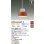 画像2: 大光電機(DAIKO) DPN-42357Y ペンダント 非調光 電球色 LED ランプ付 プラグタイプ スカーレット (2)