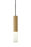 大光電機(DAIKO) DPN-42286YG ペンダント 調光(調光器別売) 電球色 LED ランプ付 プラグタイプ 木製