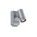 大光電機(DAIKO) DOL-5725YS アウトドアライト スポットライト 非調光 電球色 LED ランプ付 人感センサー ON/OFFタイプ 防雨形 シルバー