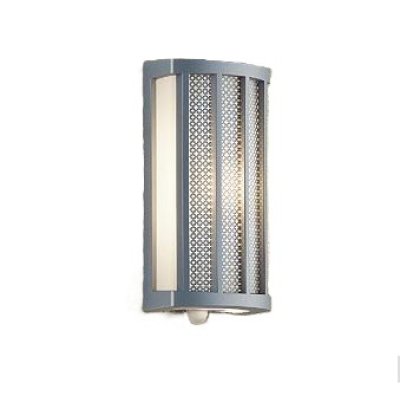 画像1: 大光電機(DAIKO) DWP-42414Y アウトドアライト ポーチ灯 非調光 電球色 LED内蔵 人感センサー ON/OFFタイプ 防雨形 シルバー