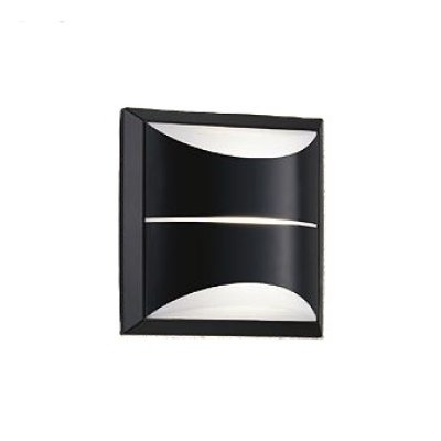 画像1: 大光電機(DAIKO) DWP-42405A アウトドアライト ポーチ灯 非調光 温白色 LED ランプ付 防雨形 ブラック