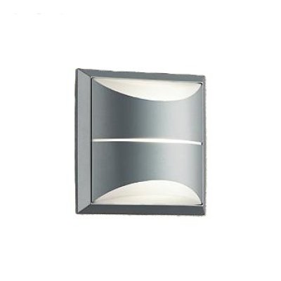 画像1: 大光電機(DAIKO) DWP-42406A アウトドアライト ポーチ灯 非調光 温白色 LED ランプ付 防雨形 シルバー