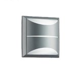 大光電機(DAIKO) DWP-42406W アウトドアライト ポーチ灯 非調光 昼白色 LED ランプ付 防雨形 シルバー