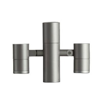 画像1: 大光電機(DAIKO) LLP-7038LUME アウトドアライト ポールスポットライト 調光(調光器別売) 電球色 灯具本体 LED内蔵 ポール別売 防雨・防湿型 ステンカラー