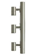 大光電機(DAIKO) LLP-7109YUM アウトドアライト ポールスポットライト 非調光 電球色 灯具本体 3灯用 LED内蔵 ポール別売 防雨・防湿型 ステンカラー