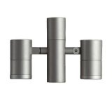 大光電機(DAIKO) LLP-7116YUM アウトドアライト ポールスポットライト 非調光 電球色 灯具本体 2灯用 LED内蔵 ポール別売 防雨・防湿型 ステンカラー