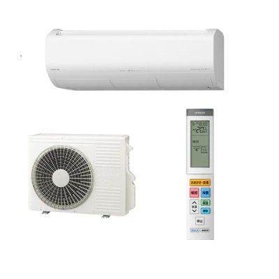 画像1: 日立 RAS-XJ2226S(W) エアコン 6畳 ルームエアコン XJシリーズ 白くまくん 単相100V 6畳程度 スターホワイト (RAS-XJ2225S(W)の後継品) ♪