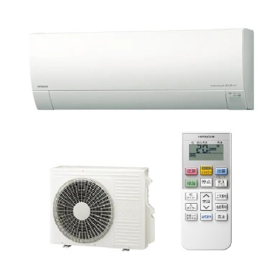 画像1: 日立 RAS-RK2826S(W) エアコン 10畳 ルームエアコン RKシリーズ 寒冷地向 メガ暖 白くまくん 単相100V 10畳程度 スターホワイト (RAS-RK2825S(W)の後継品) ♪