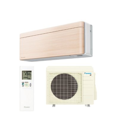 画像1: ダイキン S366ATSS-C エアコン 12畳 ルームエアコン SXシリーズ risora 単相100V 20A 12畳程度 ナチュラルウッド (S363ATSS-C 後継品) ♪