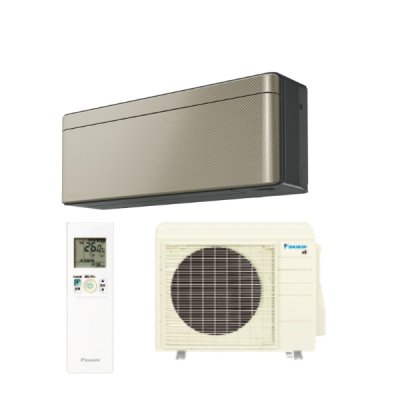 画像1: ダイキン S716ATSV-N エアコン 23畳 ルームエアコン SXシリーズ risora 室外電源タイプ 単相200V 20A 23畳程度 ツイルゴールド (S713ATSV-N 後継品) ♪