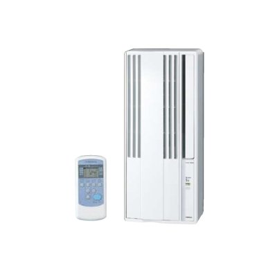 画像1: コロナ CW-1626R(WS) ウインドエアコン ReLaLa 単相100V 冷房専用 標準取付枠同梱 シェルホワイト