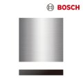ボッシュ/BOSCH ステンレス扉面材＋黒ポリ巾木セット W600ドア面材取り付けタイプ用 食器洗い乾燥機用 幅60cm用 食洗機部材 ♪