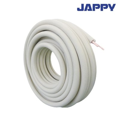画像1: 『在庫あり』 JAPPY/ジャッピー JP-2320 ペアコイル エアコン用被覆銅管 2分3分 使用残量表示マーキング付 20m巻 ☆