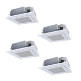 日本キヤリア/旧東芝 GUXF22413P1MUB 業務用エアコン 天井カセット 4方向 プラズマ空清 ウルトラパワーエコ 同時ダブルツイン P224 8馬力 200V ワイヤード ♪