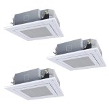 日本キヤリア/旧東芝 GUXC224131XU 業務用エアコン 天井カセット形 4方向吹出し ウルトラパワーエコ 同時トリプル P224 8馬力 三相200V ワイヤレス ♪