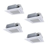 日本キヤリア/旧東芝 GUXF224131MUB 業務用エアコン 天井カセット形 4方向吹出し ウルトラパワーエコ 同時ダブルツイン P224 8馬力 三相200V ワイヤード ♪