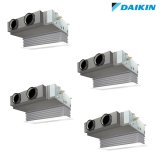 ダイキン 『SZRB280CW+分岐管』 業務用エアコン 天井埋込カセット形 ビルトインHi ダブルツイン同時マルチ EcoZEAS P280形 10馬力 三相 ワイヤード ♪