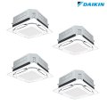 ダイキン 『SZRUC224CW+分岐管』 業務用エアコン 天井埋込 UVストリーマ除菌 S-ラウンドフロー 標準 ダブルツイン EcoZEAS P224形 8馬力 三相 ワイヤード ♪