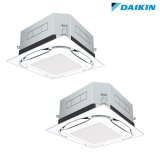 ダイキン 『SZRUC280CD+分岐管』 業務用エアコン 天井埋込 UVストリーマ除菌 S-ラウンドフロー 標準 ツイン EcoZEAS P280形 10馬力 三相 ワイヤード ♪