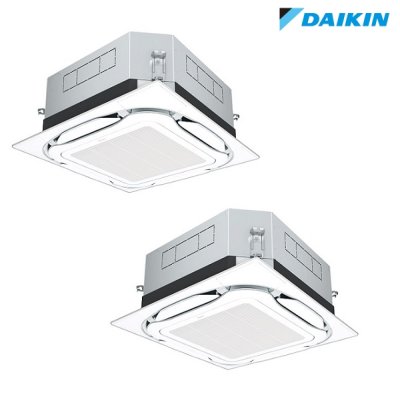 画像1: ダイキン 『SZRUC80CTD+分岐管』 業務用エアコン 天井埋込 UVストリーマ除菌 S-ラウンドフロー 標準 ツイン EcoZEAS P80形 3馬力 三相 ワイヤード ♪