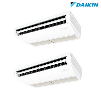 画像1: ダイキン 『SZRH112CD+分岐管』 業務用エアコン 天井吊形 標準 ツイン同時マルチ EcoZEAS P112形 4馬力 三相 ワイヤード ♪