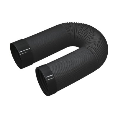 画像1: トラスコ中山/TRUSCO スポットエアコン用伸縮排熱延長ダクト3M TSCN-ED3MH-BK 黒 TSCNーDLシリーズ 100V用