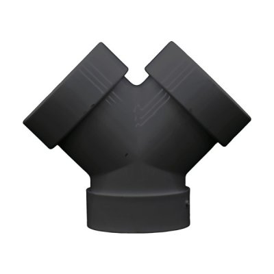 画像1: トラスコ中山/TRUSCO スポットエアコン用ツインダクト TSCN-Y-BK 黒 TSCNーDLシリーズ用