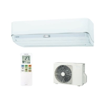 画像1: 日本キヤリア/旧東芝 RAS-V221DZ(W) エアコン 6畳用 ルームエアコン V-DZシリーズ 大清快 単相100V 6畳程度 ホワイト (RAS-U221DZ-Wの後継品)