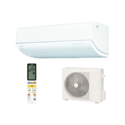 画像1: 日本キヤリア/旧東芝 RAS-282DRNU(W) エアコン 10畳用 ルームエアコン DRNUシリーズ あったか大清快 単相200V 10畳程度 ホワイト ♪