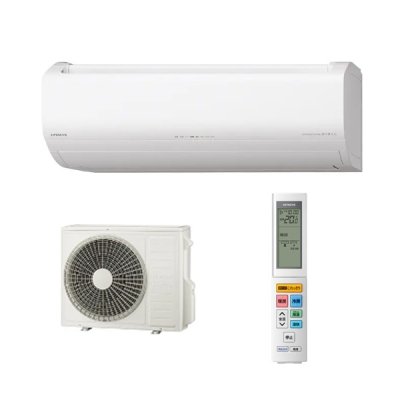 画像1: 日立 RAS-ZJ5626D(W) エアコン 18畳 ルームエアコン ZJシリーズ 白くまくん 単相200V 18畳程度 スターホワイト (RAS-ZJ5625D-Wの後継品) ♪