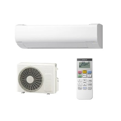 画像1: 日立 RAS-VJ2526S(W) エアコン 8畳 ルームエアコン VJシリーズ 白くまくん 単相100V 8畳程度 スターホワイト (RAS-VJ2525S-Wの後継品) ♪