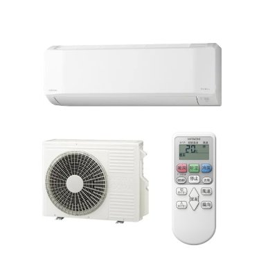 画像1: 日立 RAS-BJ3626S(W) エアコン 12畳 ルームエアコン BJシリーズ 白くまくん 単相100V 12畳程度 スターホワイト 受注生産品 ♪§