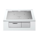 日立 HT-N8ASTWF(S) IHクッキングヒーター ビルトイン 3口 IH N8ATシリーズ 鉄・ステンレス対応 幅75cm レンジフードファン連動 シルバー ♪