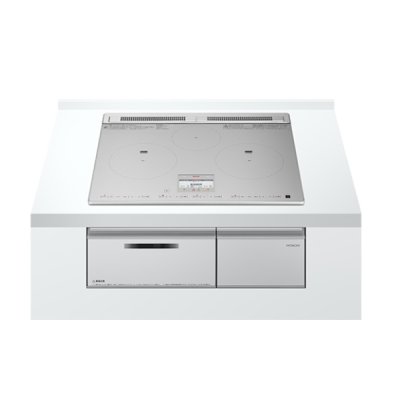 画像1: 日立 HT-N8ASTF(S) IHクッキングヒーター ビルトイン 3口 IH N8ATシリーズ 鉄・ステンレス対応 幅60cm レンジフードファン連動 シルバー ♪