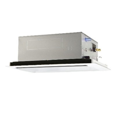 画像1: 三菱 PLZ-ZRMP140L6 業務用エアコン 2方向天井カセット スリムZR 標準シングル P140形 5馬力 三相200V ワイヤード ♪∀
