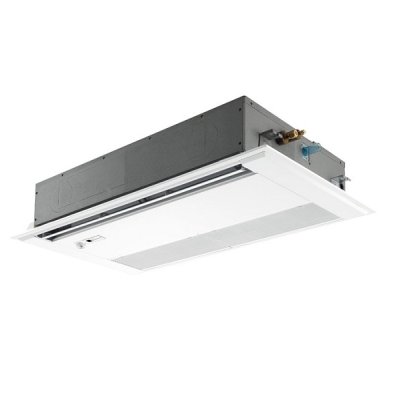 画像1: 三菱 PMZ-ZRMP40FF6 業務用エアコン 1方向天井カセット スリムZR 標準シングル P40形 1.5馬力 三相200V ワイヤード ♪∀