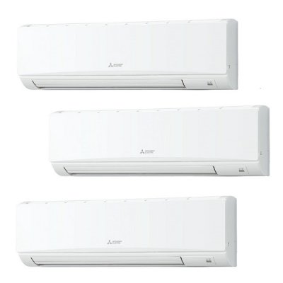 画像1: 三菱 PKZT-ZRMP224KL6 業務用エアコン 壁掛 スリムZR 同時トリプル P224形 8馬力 三相200V ワイヤレス ♪∀