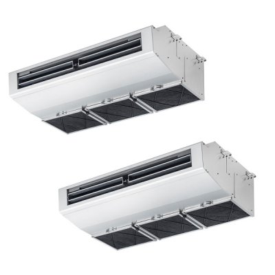 画像1: 三菱 PCZX-ZRMP160H6 業務用エアコン 厨房用天吊 スリムZR 同時ツイン P160形 6馬力 三相200V ワイヤード ♪