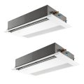 三菱 PMZX-DHRMP80F6 業務用エアコン 1方向天井カセット ズバ暖スリム DHシリーズ 同時ツイン P80形 3馬力 三相200V ワイヤード ♪